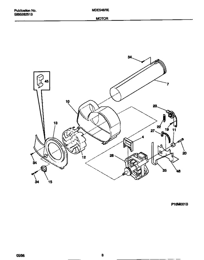Diagram for MDE546RET0