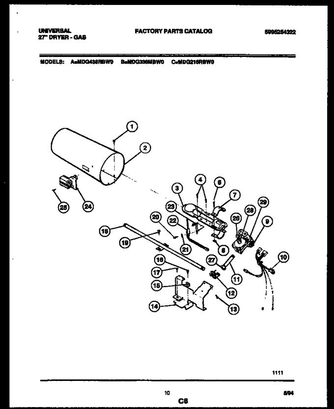 Diagram for MDG336RBD0