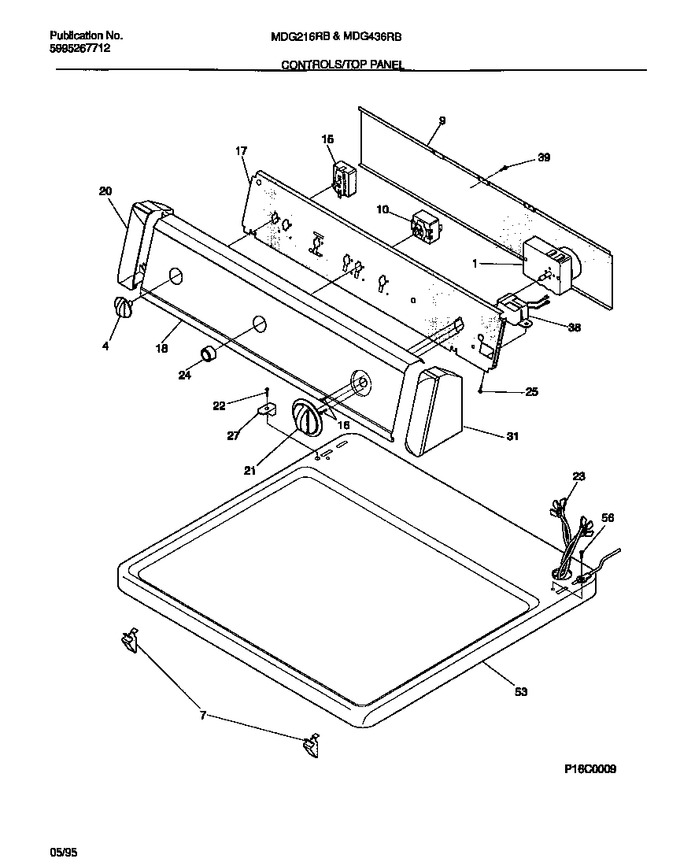 Diagram for MDG436RBW1