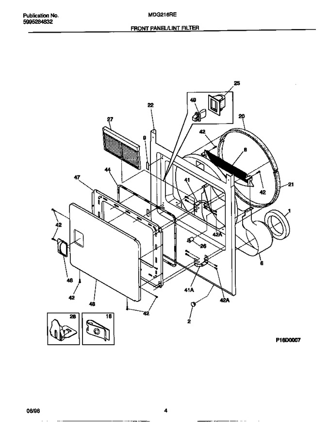 Diagram for MDG216REW0