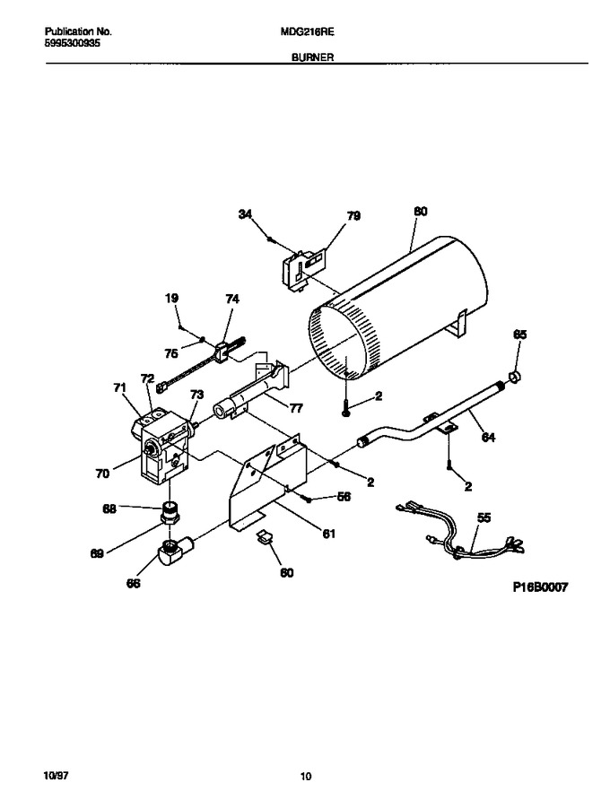 Diagram for MDG216REW1