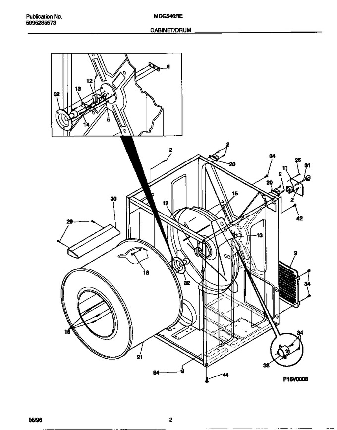 Diagram for MDG546RED0