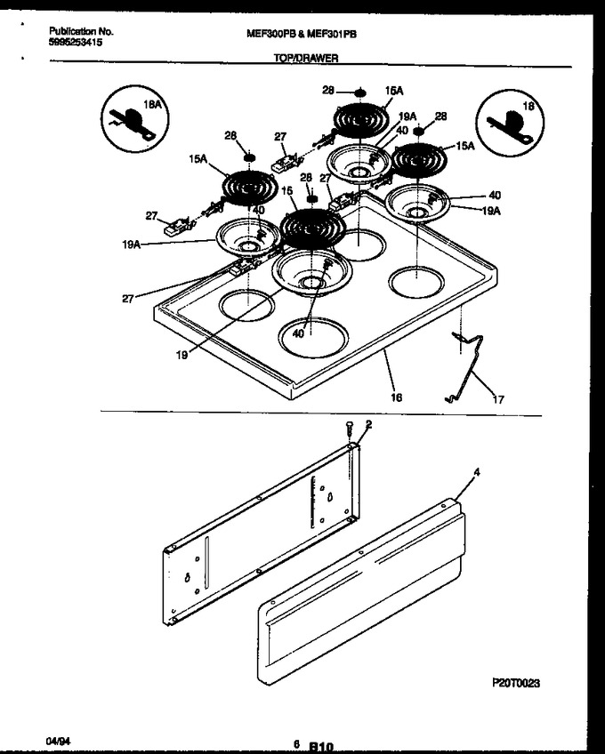 Diagram for MEF300PBDA