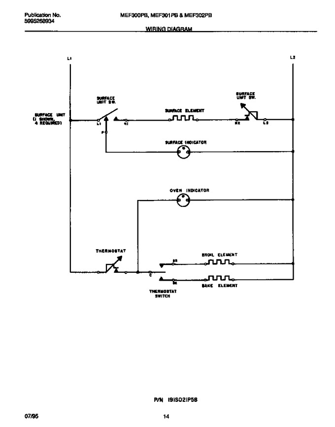 Diagram for MEF302PBWE