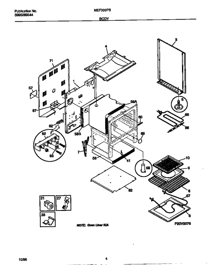 Diagram for MEF300PBDG