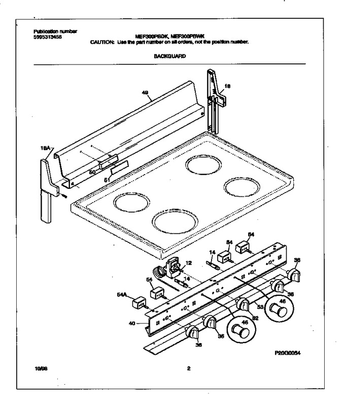 Diagram for MEF300PBDK