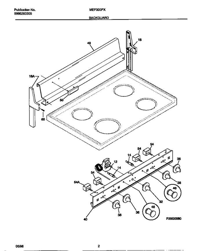 Diagram for MEF300PXWB