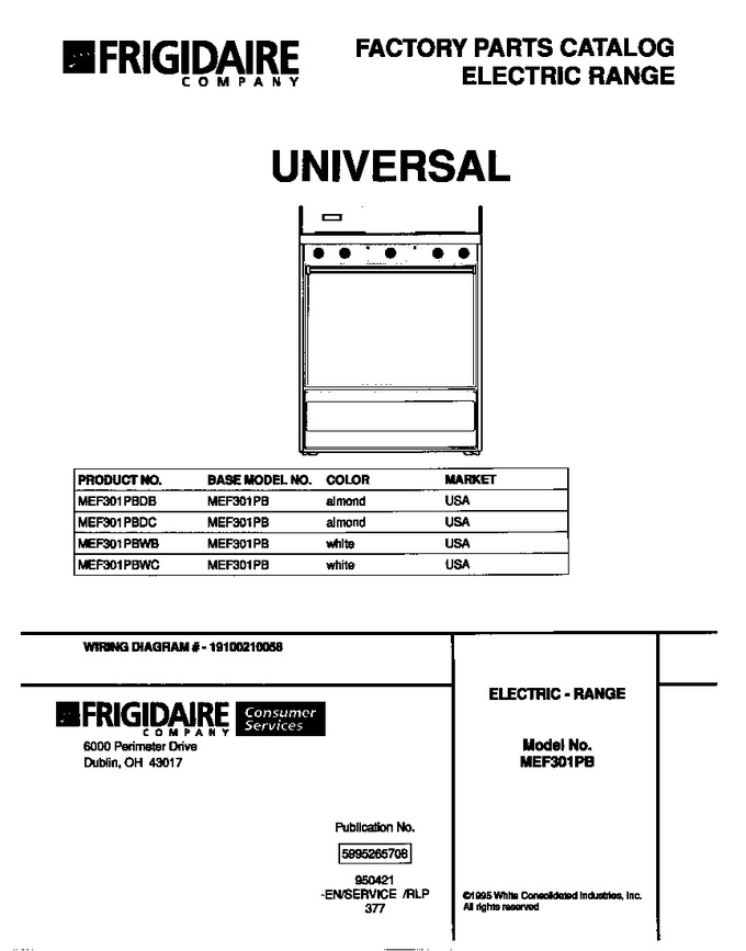 Diagram for MEF301PBWC