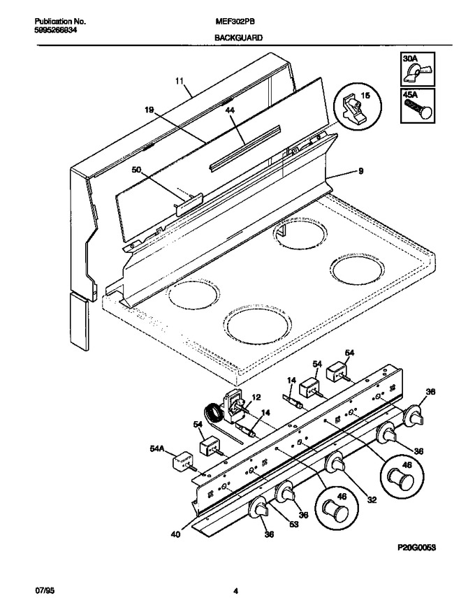 Diagram for MEF302PBWE