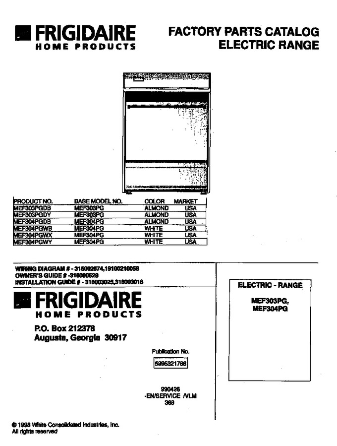 Diagram for MEF304PGDB