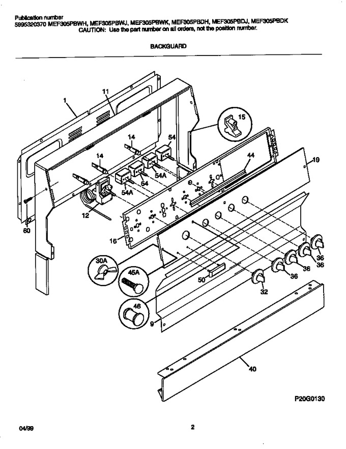 Diagram for MEF305PBWK