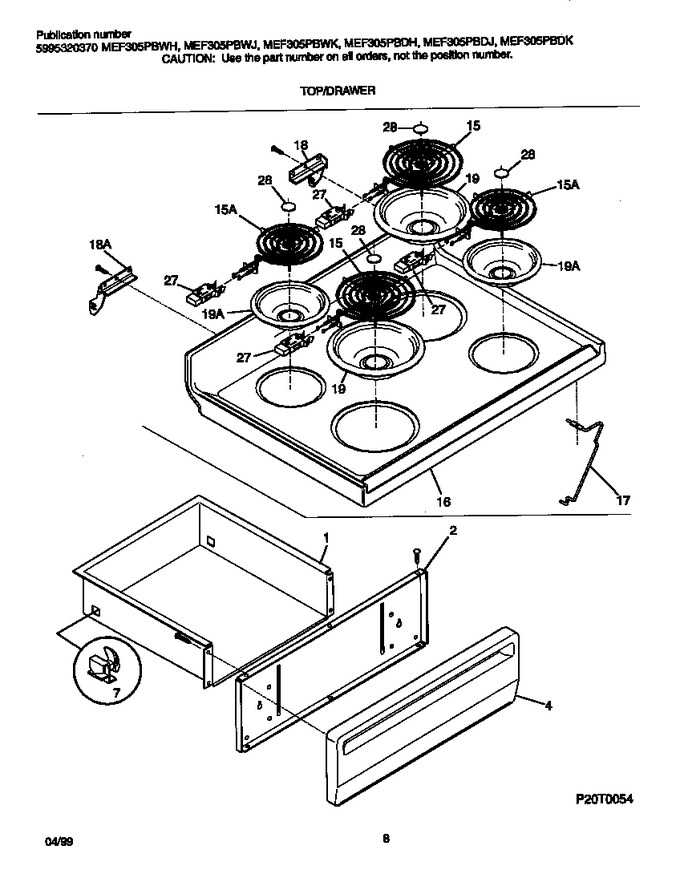 Diagram for MEF305PBWK