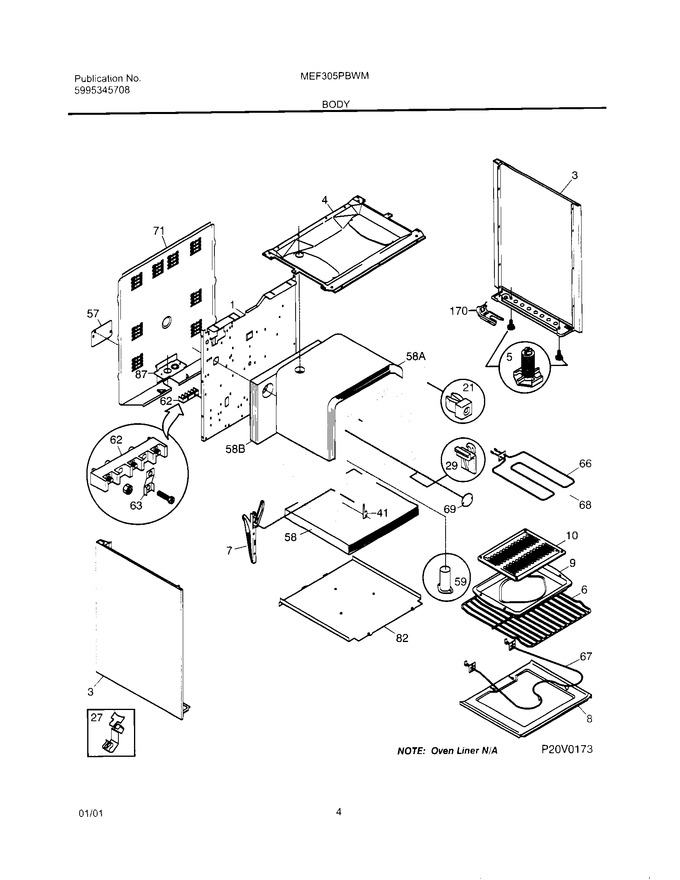 Diagram for MEF305PBWM