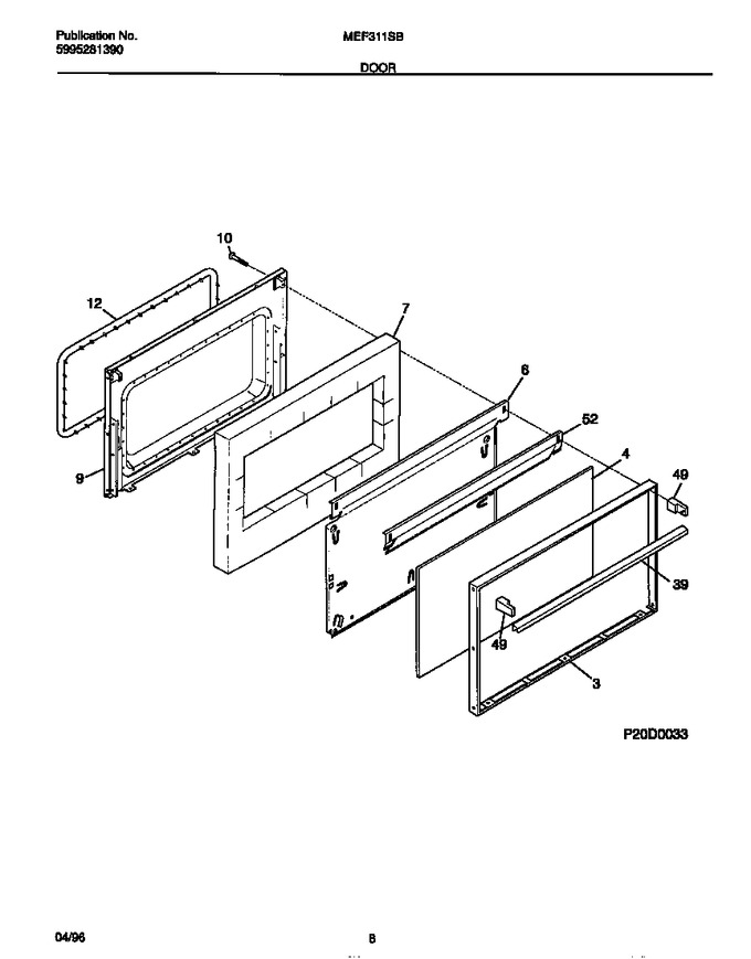 Diagram for MEF311SBDE