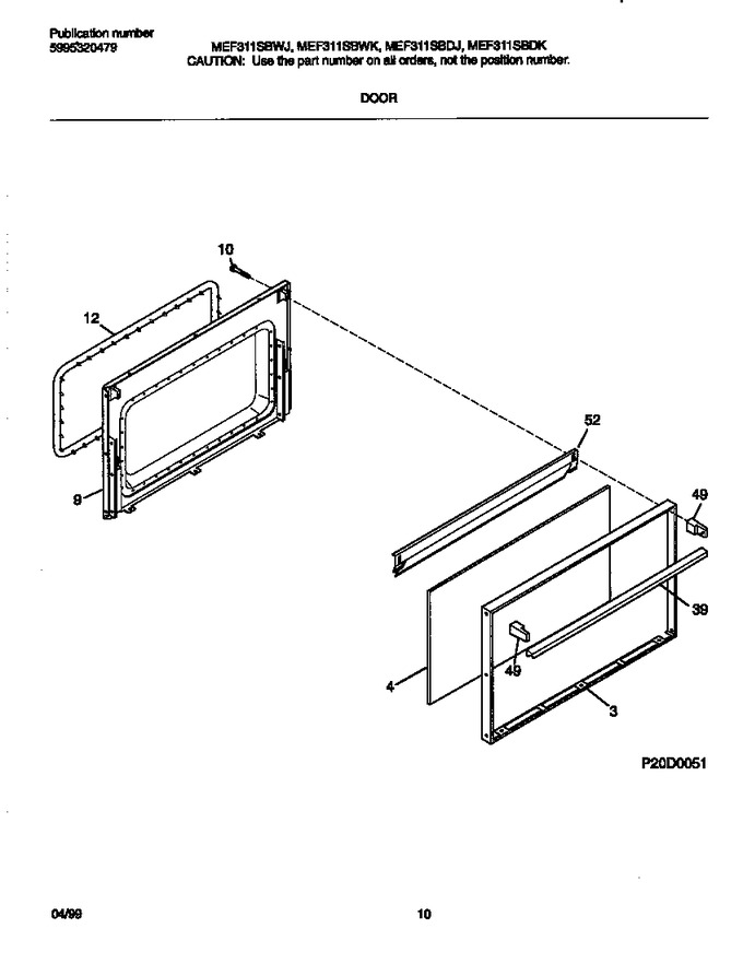 Diagram for MEF311SBDJ