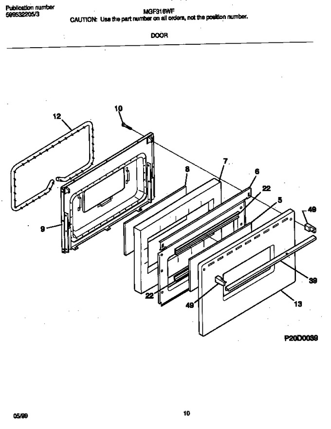 Diagram for MEF316WFSD