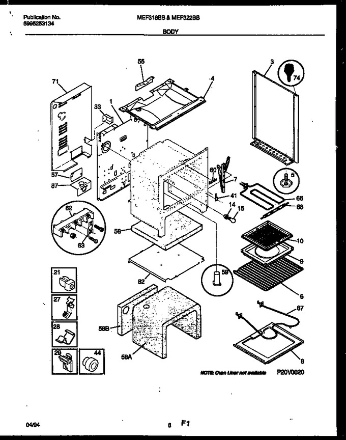 Diagram for MEF322BBWA