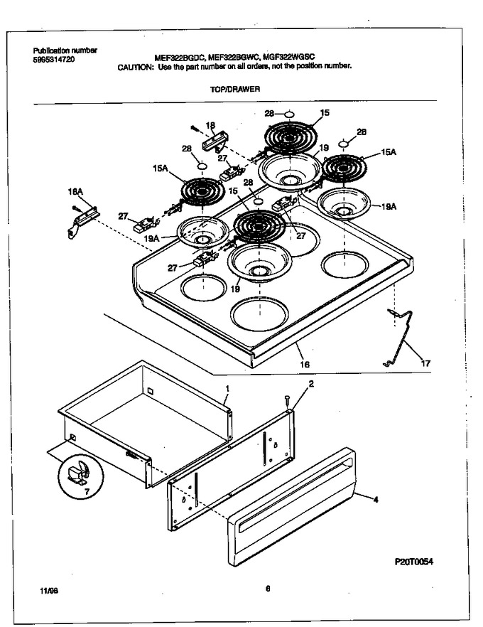 Diagram for MEF322BGDC