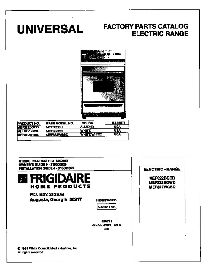 Diagram for MEF322BGWD
