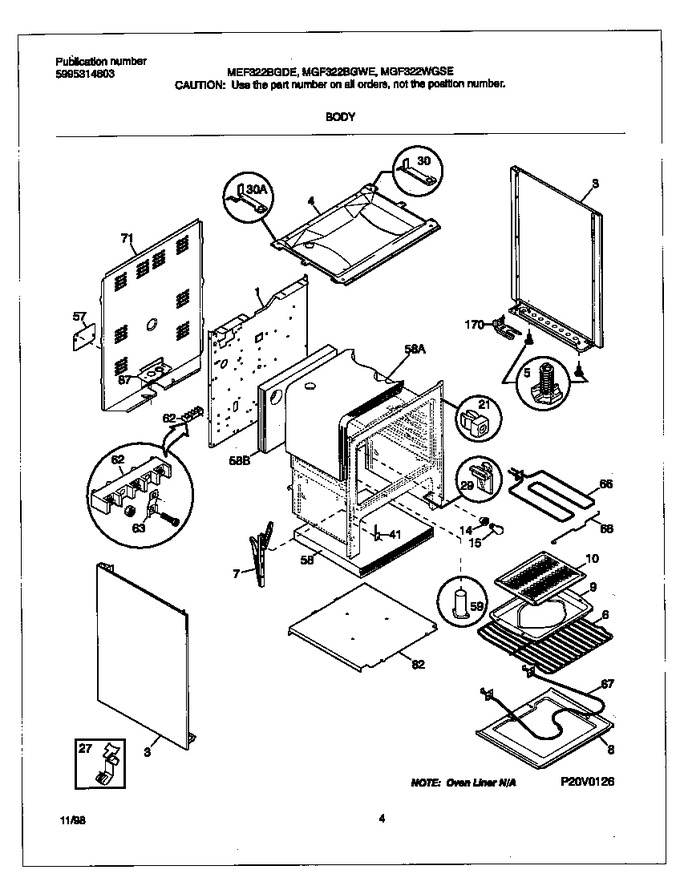 Diagram for MEF322WGSE