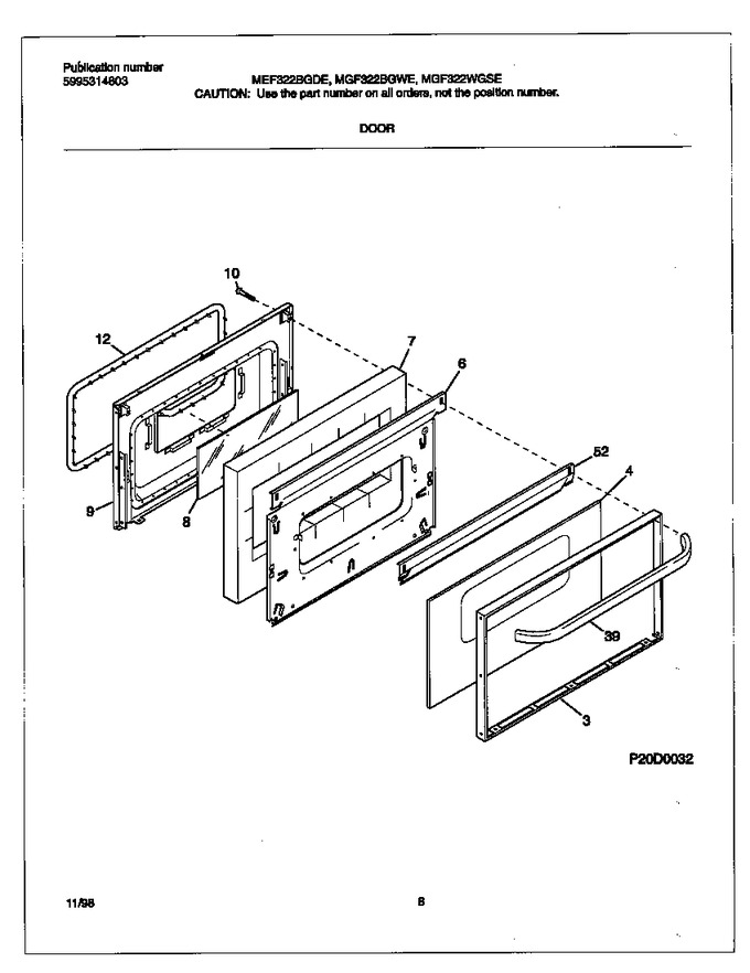 Diagram for MEF322BGDE