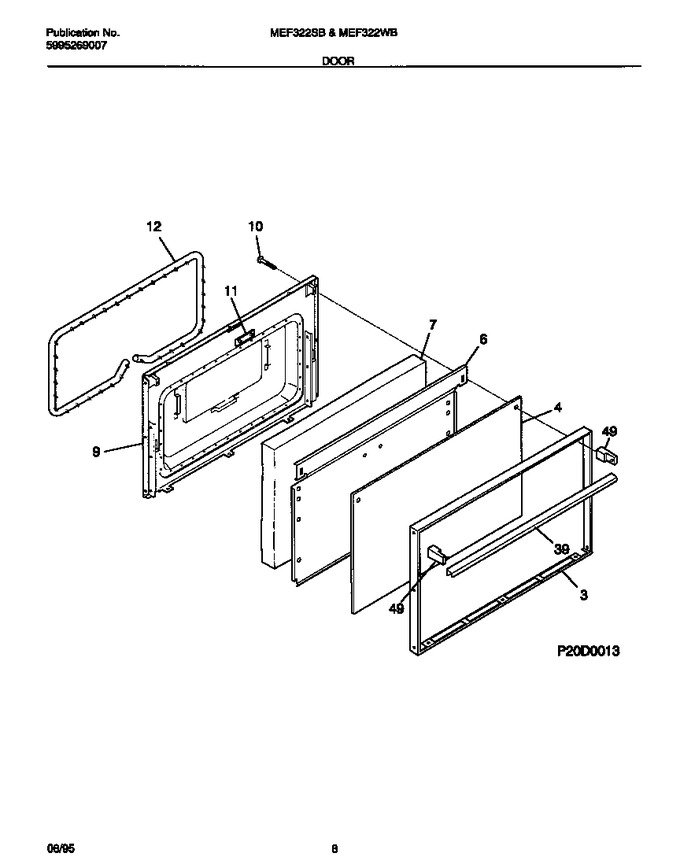 Diagram for MEF322SBWB