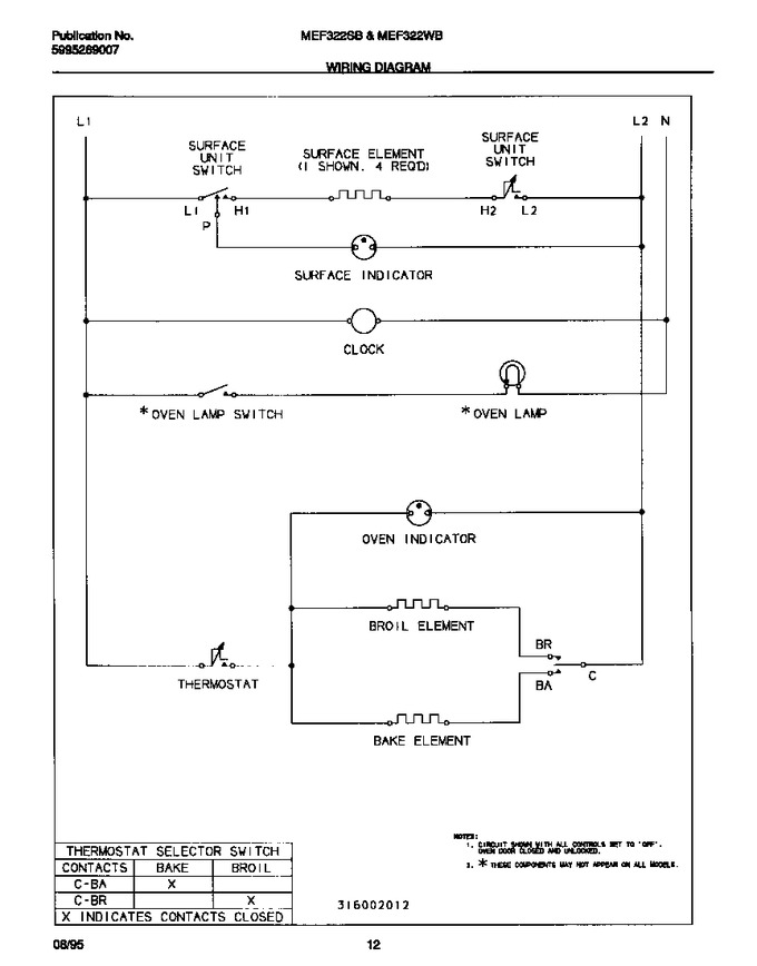 Diagram for MEF322WBSB