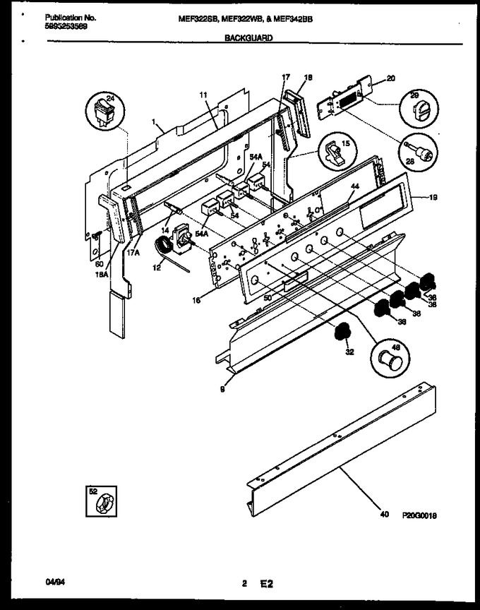 Diagram for MEF322SBWA