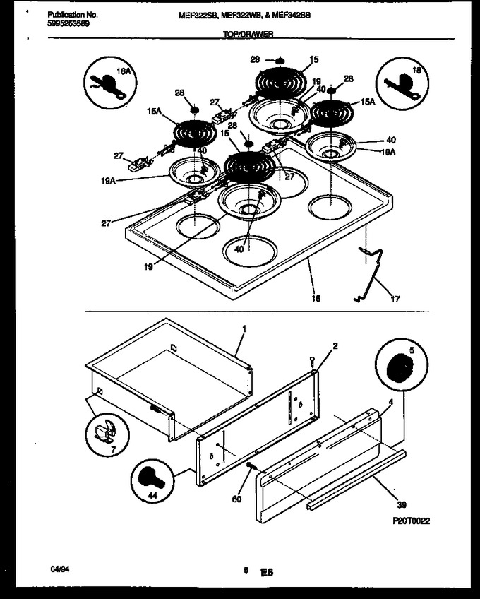 Diagram for MEF322SBWA