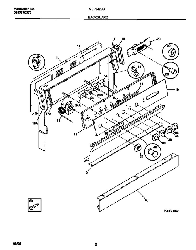Diagram for MEF342BBWD