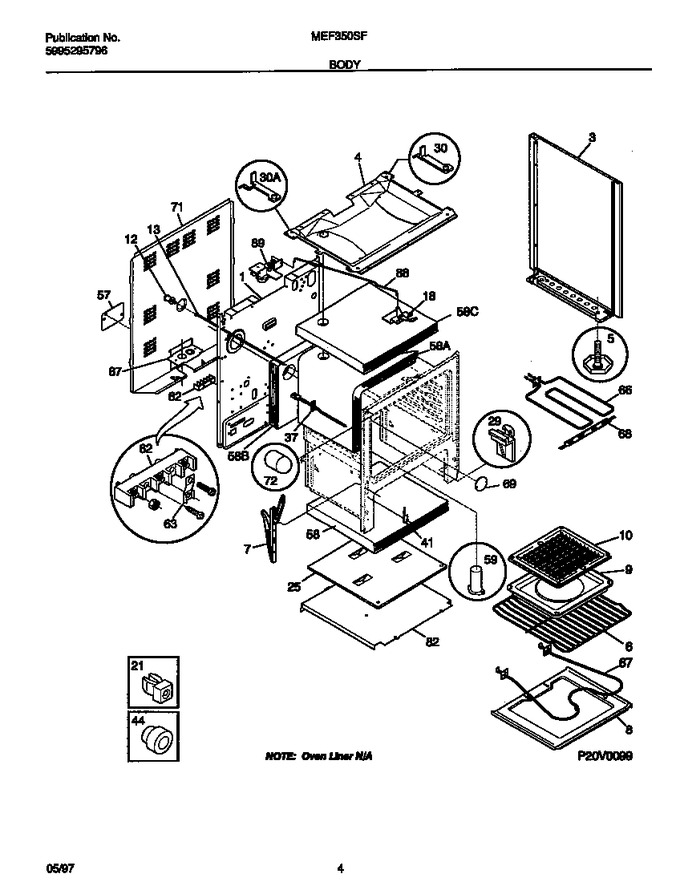Diagram for MEF350SFWA