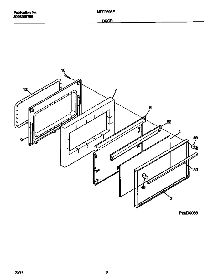Diagram for MEF350SFWA
