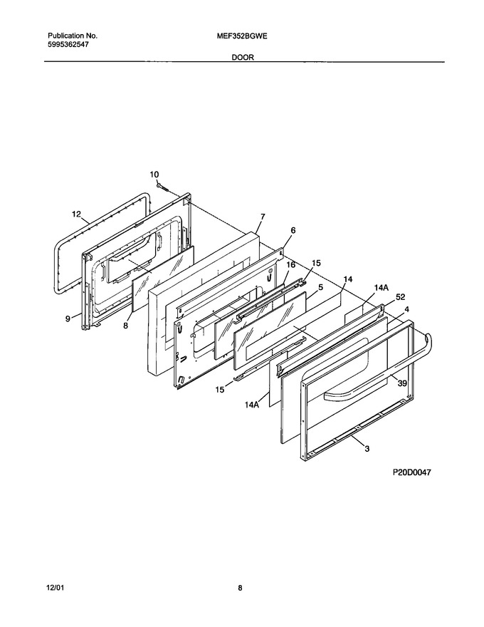 Diagram for MEF352BGWE