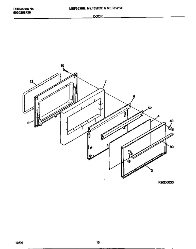 Diagram for MEF352SEWB