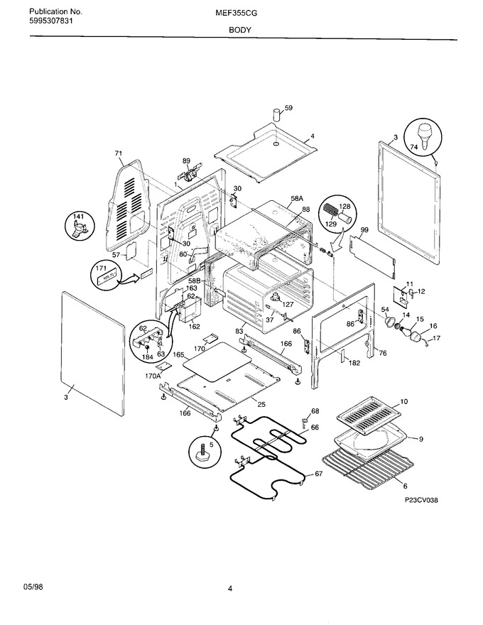 Diagram for MEF355CGB1