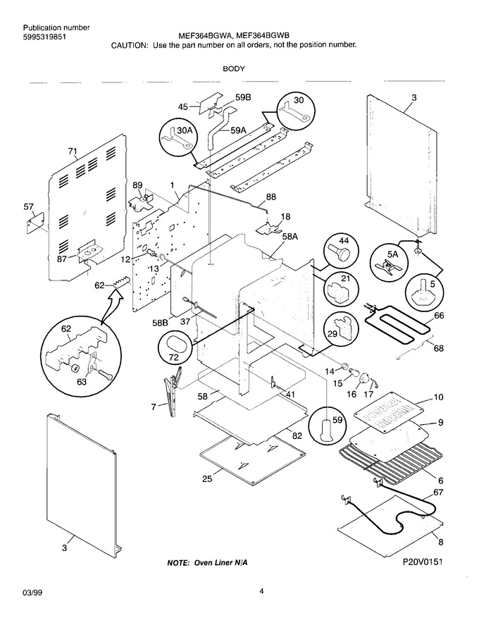 Diagram for MEF364BGWB
