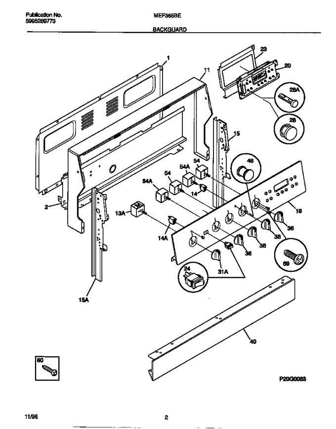 Diagram for MEF365BEWA
