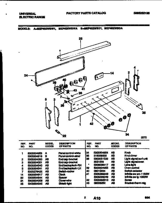 Diagram for MEF402WBW1