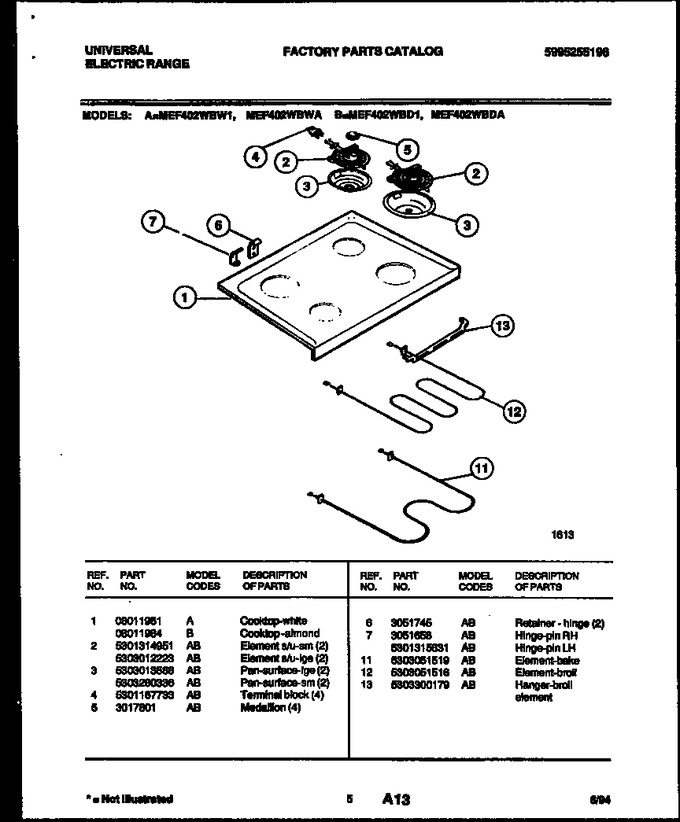 Diagram for MEF402WBW1