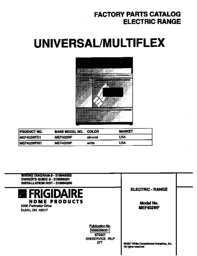 Diagram for MEF402WFW1