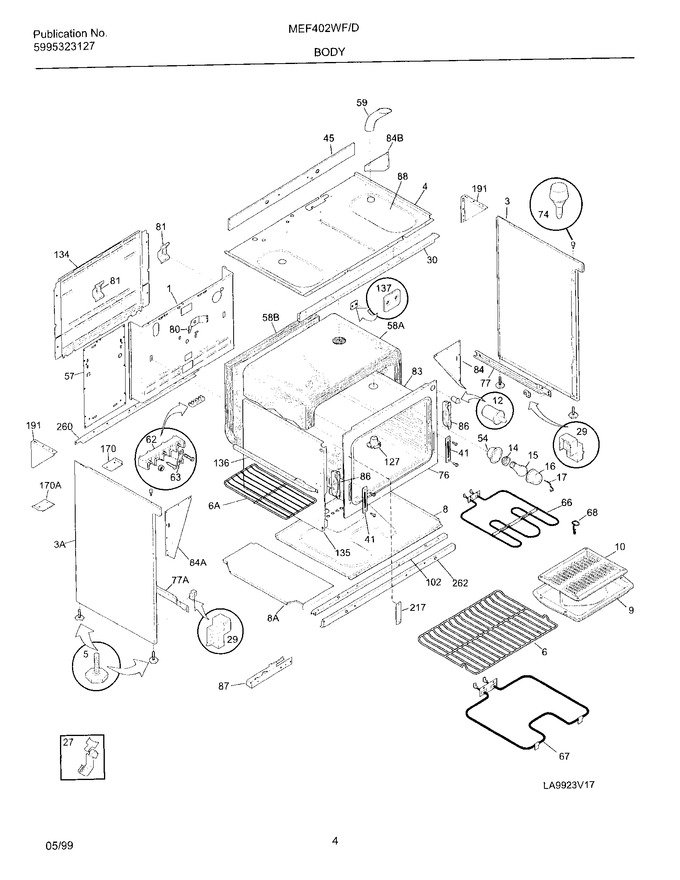 Diagram for MEF402WFW3
