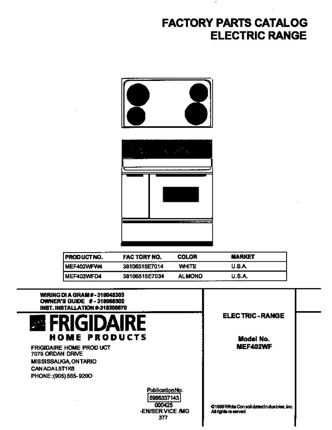 Diagram for MEF402WFD4