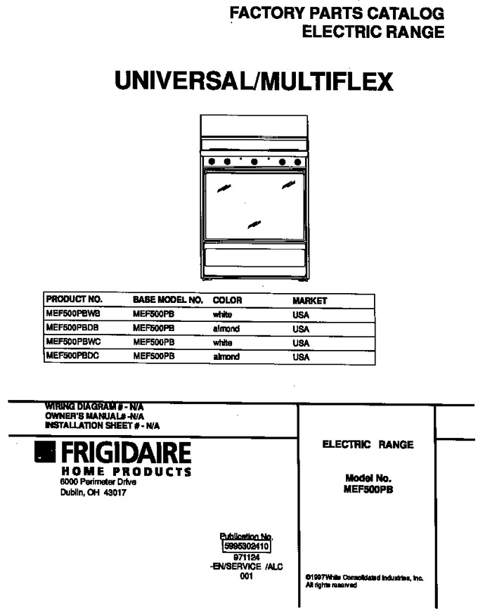 Diagram for MEF500PBDB