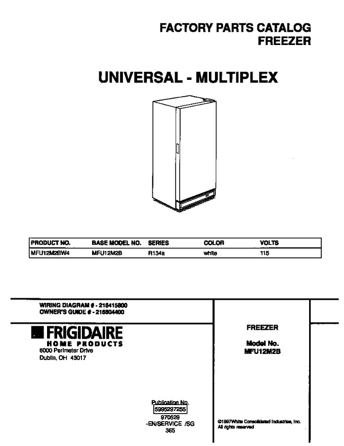 Diagram for MFU12M2BW4