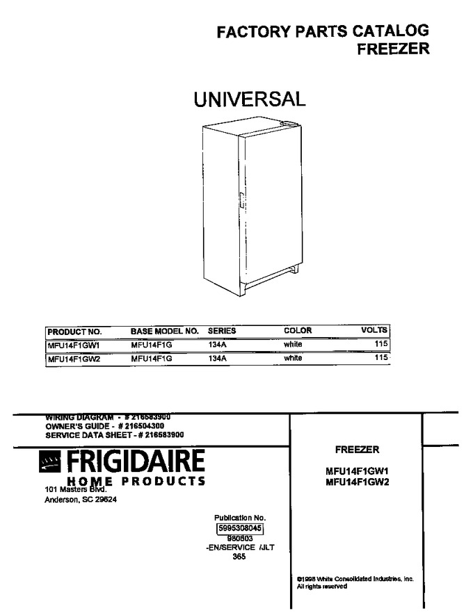 Diagram for MFU14F1GW2