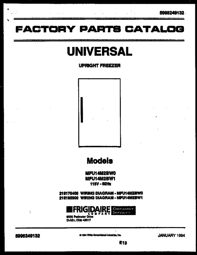 Diagram for MFU14M2BW0
