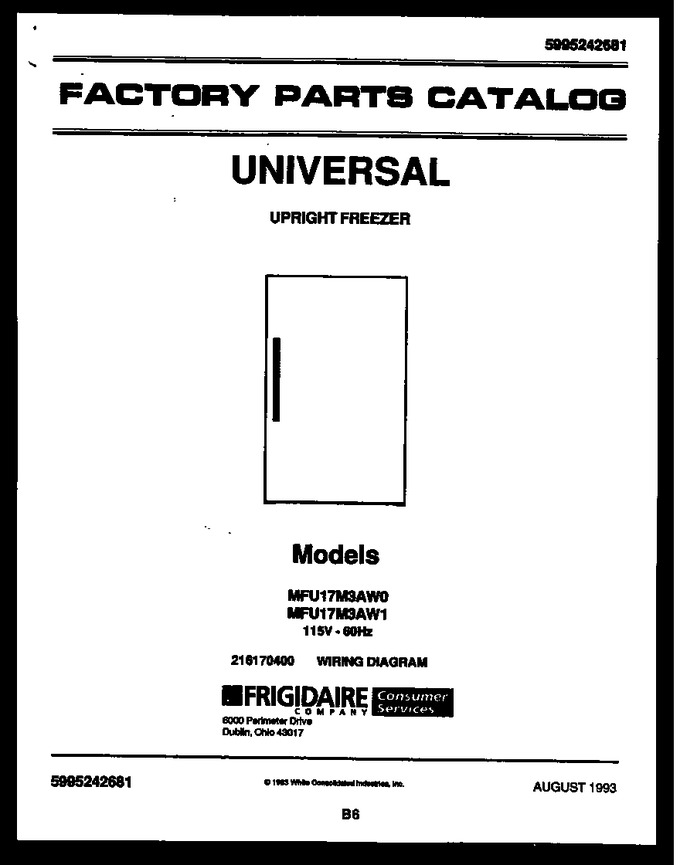 Diagram for MFU17M3AW0