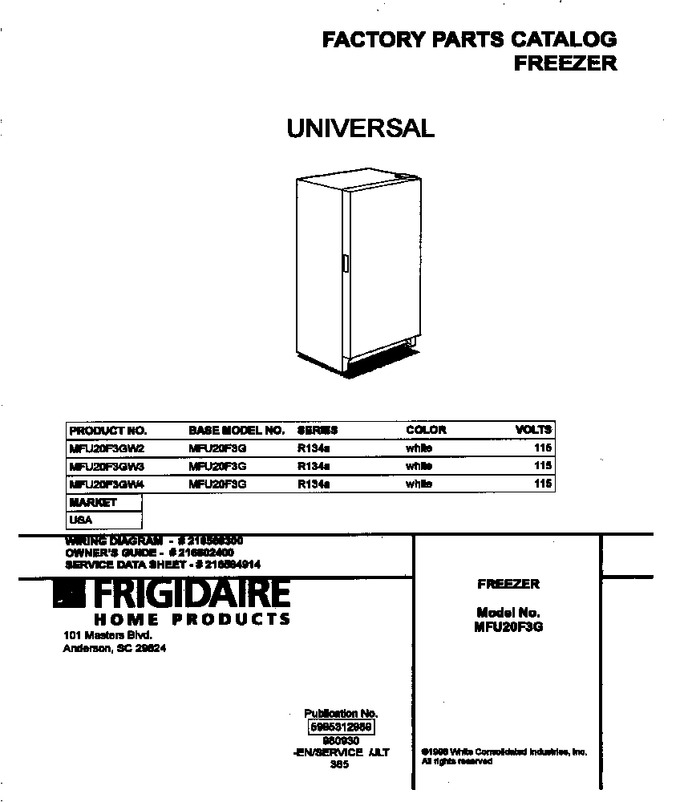 Diagram for MFU20F3GW3