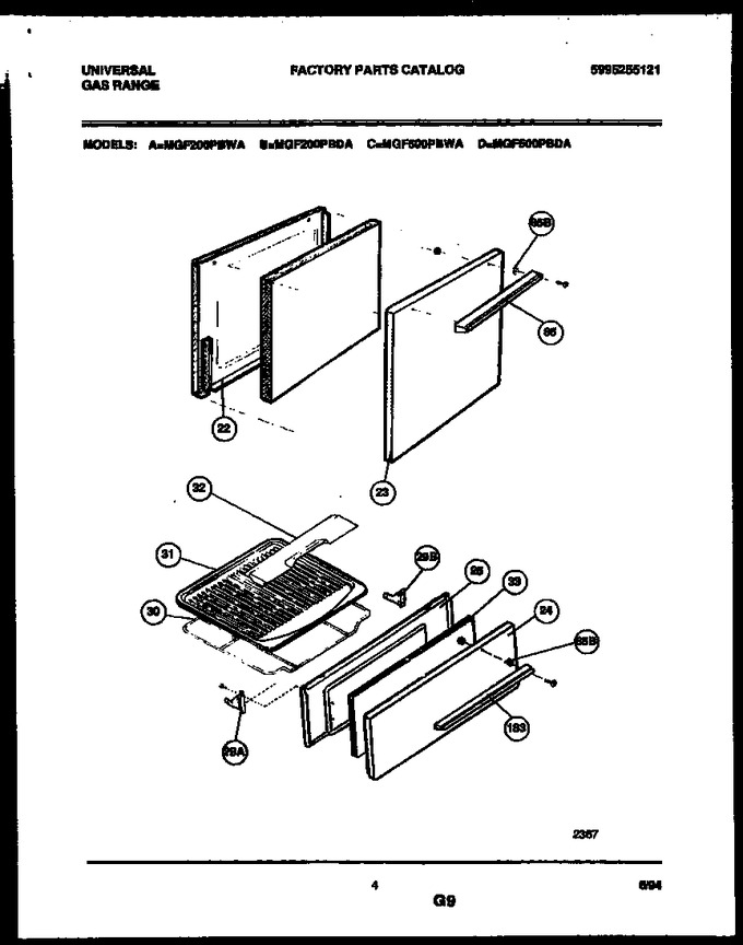 Diagram for MGF200PBWA