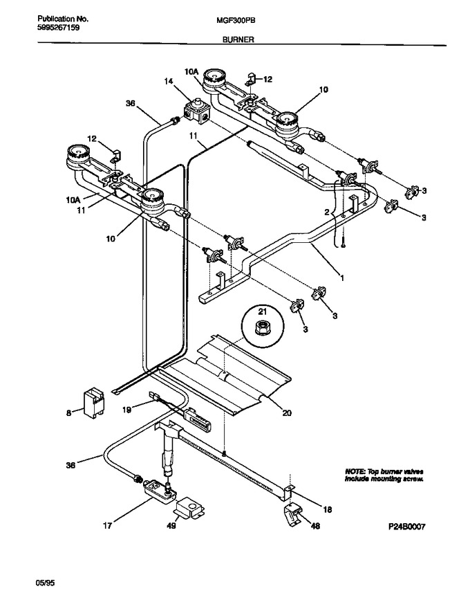 Diagram for MGF300PBWC